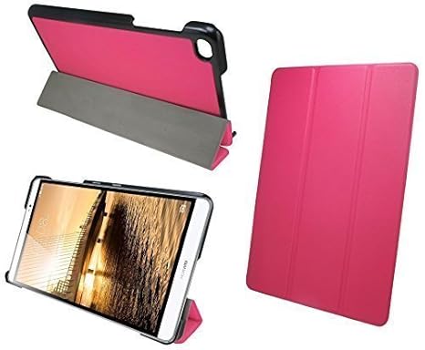 ENERGMiX Tablet Tasche Hülle kompatibel mit Huawei MediaPad M2 8.0' Schutz Hülle Smart Cover Flip Case Slim-LINE mit Standfun