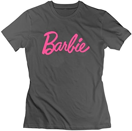 Lutherbrady Women Barbie Barbie 28 Painting Round-collar Funny Gray Short Sleeves In Xx-large