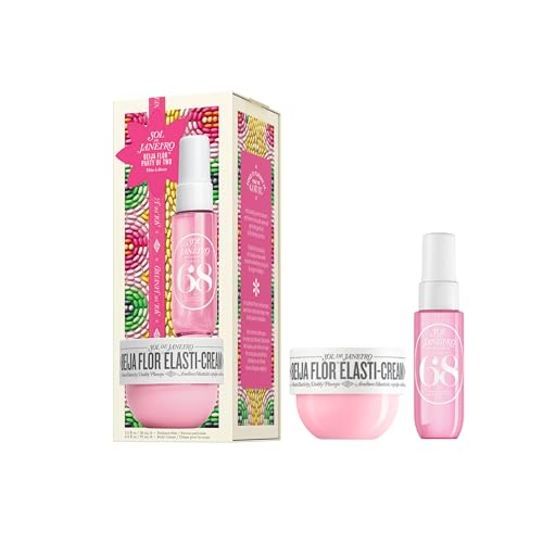 Sol de Janeiro Party of Two Beauty Gift Set | Travel Size Body Cream & Perfume Mist Minis | Limited Edition Holiday Set | $36 Value