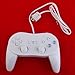 Zettaguard New Classic Pro Controller Console Gampad/Joypad for Nintendo Wii WiiU White (ZG-WW1)