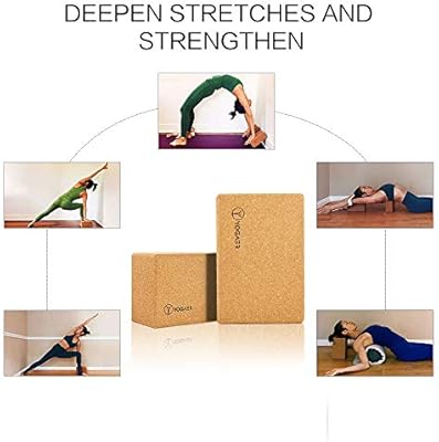 yoga block and strap set
