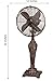 DecoBREEZE Oscillating Table Fan, 3-Speed Portable Fan, Cantalonia, Antique Fan, 12 inches