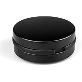 Soundlink Earphone Case Round Aluminum Alloy Earbuds Case Waterproof Protective Storage Box for in Ear Monitor