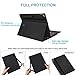 iPad Pro 12.9 Keyboard + Leather Case, Vivefox Wireless iPad Keyboard + Folio Smart Keyboard Case, with Pencil Holder, Auto Wake/Sleep Feature for Apple iPad Pro 12.9 inch（Not fit 2018 Version