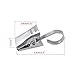 Bonayuanda 30pcs Thickening Stainless Steel Curtain Clips With Hook,Photos Clamp,Home Decoration Arts & Crafts Outdoor Party Wire Holder
