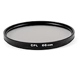 86mm Circular Polarizing CPL Lens Filter Protector Black for Digital Camera