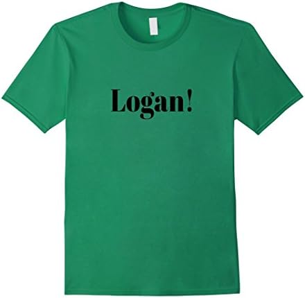Mens Logan! T-Shirt Medium Kelly Green