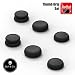 Skull & Co. Skin, CQC and FPS Thumb Grips Set Joystick Cap Analog Stick Cap for Nintendo Switch Joy-Con Controller - Black, 3 Pairs(6pcs) primary