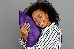 ShopBedding Luxury Satin Pillowcase for Hair