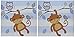Bedtime Originals Mod Monkey Wall Decor