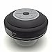 Guppy Water Resistant Bluetooth LED Shower Speaker - FM Radio TF Card Reader, 2016 Model Kid-friendly, Built-in Control Buttons, Speakerphone, Powerful Suction Cup for Indoor/Outdoor Use (Black)
