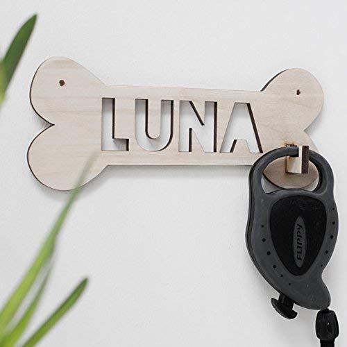 personalised dog lead hook