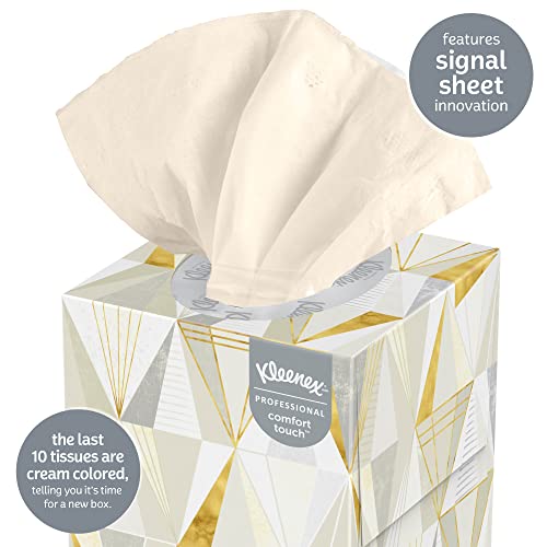 Kleenex® Professional Facial Tissue Cube for Business (21200), Upright