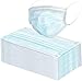 Disposable Face Masks with Elastic Ear Loop 3 Ply Breathable and Comfortable for Blocking Dust Air Pollution Flu Protection 100 Pack