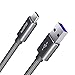 ESR USB C Cable, Type C to USB 3.0 Cable (3.3 ft), Braided Nylon Fast Charger Cable for Samsung S10/S10+/S10e/Note10/10+/9, Apple iPad Pro 2018, MacBook & Other USB Type-C Devices, Grey