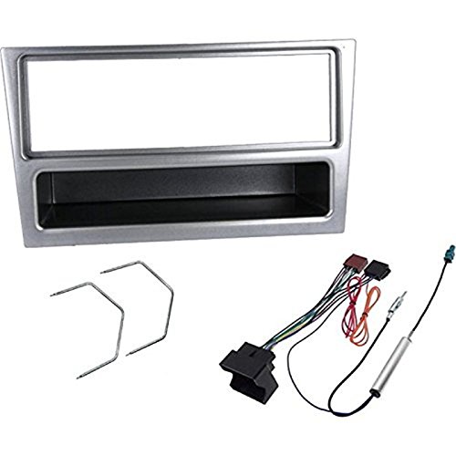 1 DIN Car stereo fascia fitting kit for Vauxhall OPEL 1 DIN alluminium