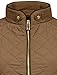 NE PEOPLE Womens Lightweight Quilted Zip Jacket, Medium, NEWJ22CAMEL