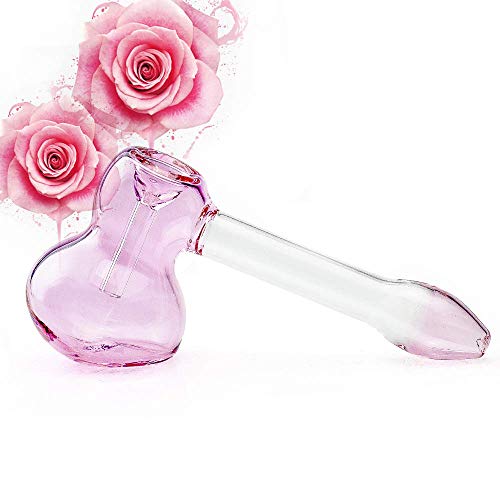 DeShan 2019 New Style 5.5 inch Magic Free Pink Big Hammer Unique Unbreakable Glass (Best Weed Pipes 2019)