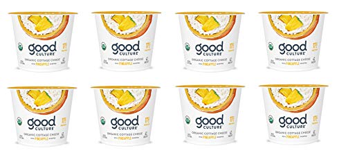 Good Culture, Organic Cottage Cheese, Pineapple 5.3 oz (8 Pack) - Thumbnail 2