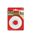 Scotch Permanent Mounting Tape, 0.5 x 75 inches (Pack of 2)