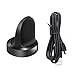 Emilydeals for Gear S2 Charger, Replacement Charging Cradle Dock for Samsung Gear S2 / Gear S2 Classic Smart Watch (2 Pack)