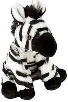 New Arrival 8" Zebra Baby Plush Stuffed Animal Toy By All Seven