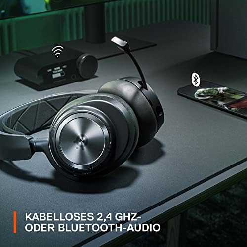 Arctis Nova Pro Wireless Xbox Headset - Gaming Headset Wireless - Unbegrenzte Akkulaufzeit; 2-Akku-System - Active Noise Cancellation - ClearCast Gen2 Mikro - Für Xbox, PC & mehr- Schwarz