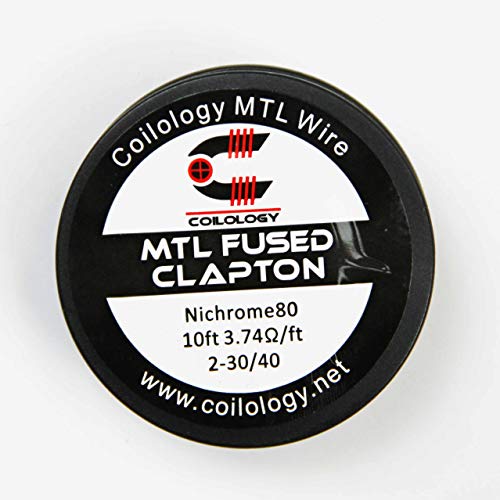 MTL Fused Clapton 2-30/40 Nichrome Wire - 3 Metre by Coilology