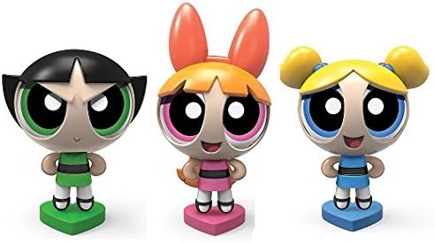NEW Powerpuff Girls * Set of 3 * Buttercup-Rebelle, Bubbles-Bulle and Blossom-Belle