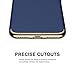 RANVOO iPhone 7 Case, Slim Fit Thin Hard Stylish Cover 3 in 1 Detachable Case, Blue [Clip-ON Series]