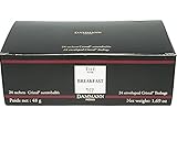 Dammann Freres Loose Leaf, Breakfast Blend Premium Gourmet French Black Tea, 24 Count (Single Pack)