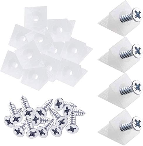 Esteopt 100pc Drawer Supports Wedges Repair Kit Furniture Chest Bottom Sagging