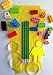 Lifetime Inc Coolest Mini Figure Shape Cutout Self-Stick Notepads - Bricks or Building Blocks Theme