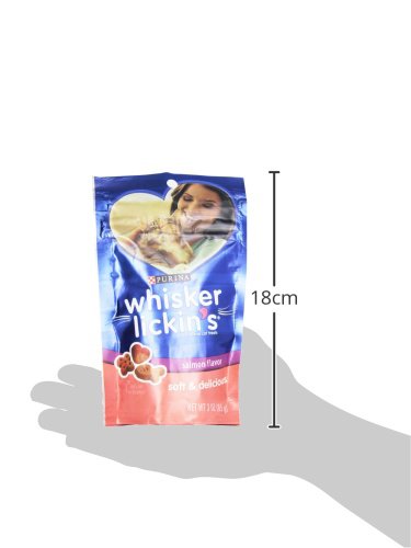 Whisker Lickin's Tender Moments, Salmon Flavor, 3 oz