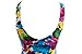 wantdo Women's Plus Size One Piece Swimsuit Floral Printed Swimdress Cover Up Skirtini Bathing Suit