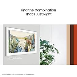 SAMSUNG 85” The Frame Customizable Bezel for