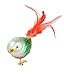 Old World Christmas Noel Songbird Glass Blown Ornament