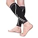 Day Tip Calf Compression Sleeve - Calf Brace - Leg Compression Socks for Helps Shin Splint with Men, Women and Runners - Calf Guard for Running, Cycling, Maternity, Travel, Nurses (Black, Medium)