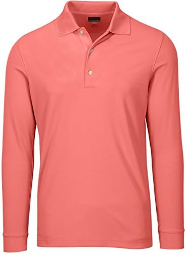 Greg Norman Men's Solar Xp Weatherknit Long Sleeve Polo