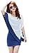 Chiffon Short Batwing Sleeve Mini Dress
