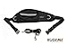 Rugeme™ Hands Free Dog Leash Set. Includes; Leash Belt, 4ft Leash & Treat Pouch. Great for Walking, Jogging Biking or Just Relaxing! (Black)