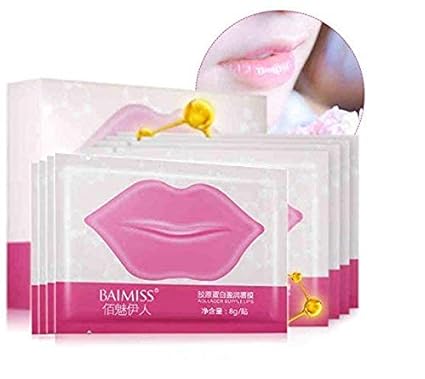 CGT Baimiss Collagen Crystal Lip Care Mask Anti-Ageing Membrane Without Box -Pack Of 5