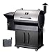 Z GRILLS Pellet Grill Outdoor BBQ Smoker 2019 New Model Heavy Duty Stainless Steel Lid, 700 sq in Cooking Area,6 in 1 Grill(Full Cover Gift)