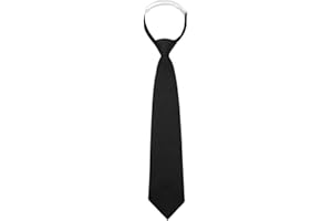 Mantieqingway School Ties for Boys/Kids, Pre-tied Adjustable Neckties Boys Tie for Graduation Uniforms Party Casual(Age 5-12)