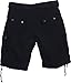 Studio 10 Mens Cargo Shorts with Snap Button Pockets and Double D Ring Belt
