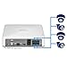 TRENDnet 4-Channel HD PoE Network Video Recorder, Up to 6TB Storage, 720P, Continuous Recording, Easy Install, Advanced Playback, VGA/HDMI, IOS, ONVIF, IPv6 Compliant, TV-NVR104,Silver