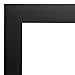 MCS Frames, 12 x 12-6 x 8 mat, Black