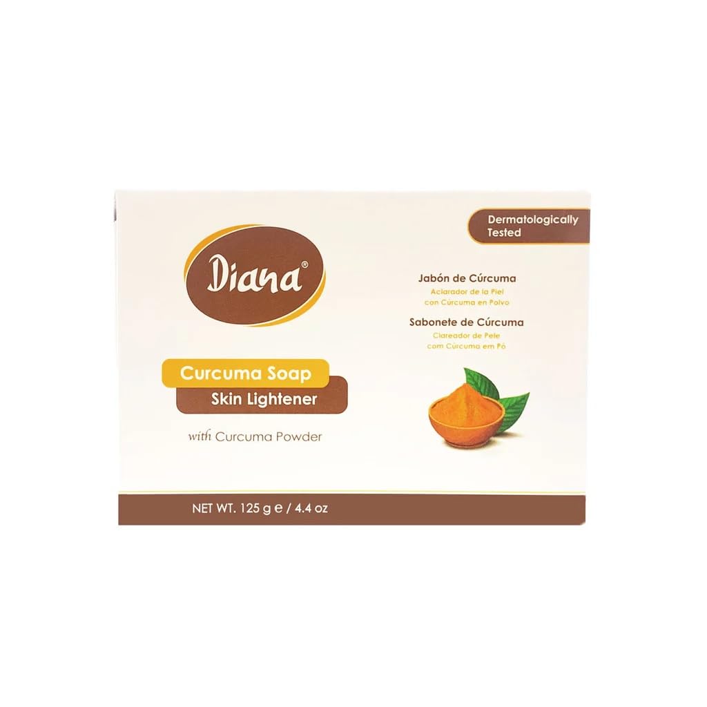 Diana TURMERIC (Curcuma) Face & Body Skin Brightening Soap 125g BY ELYSEESTAR