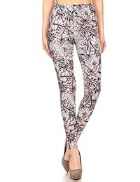 Leggings Depot BAT5 pantalones populares suaves como la mantequilla más vendidos en tallas únicas y grande para dama