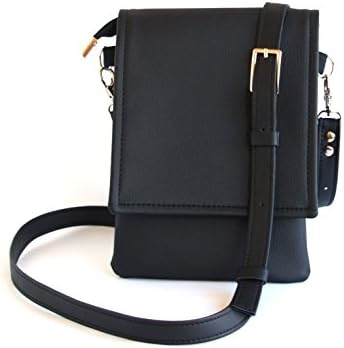Black Small Crossbody Bag Handmade Cell Phone Bag Crossbody Phone Case Iphone Case Cell Phone Purse IPhone Wallet Purse Small Travel Bag Phone Bag